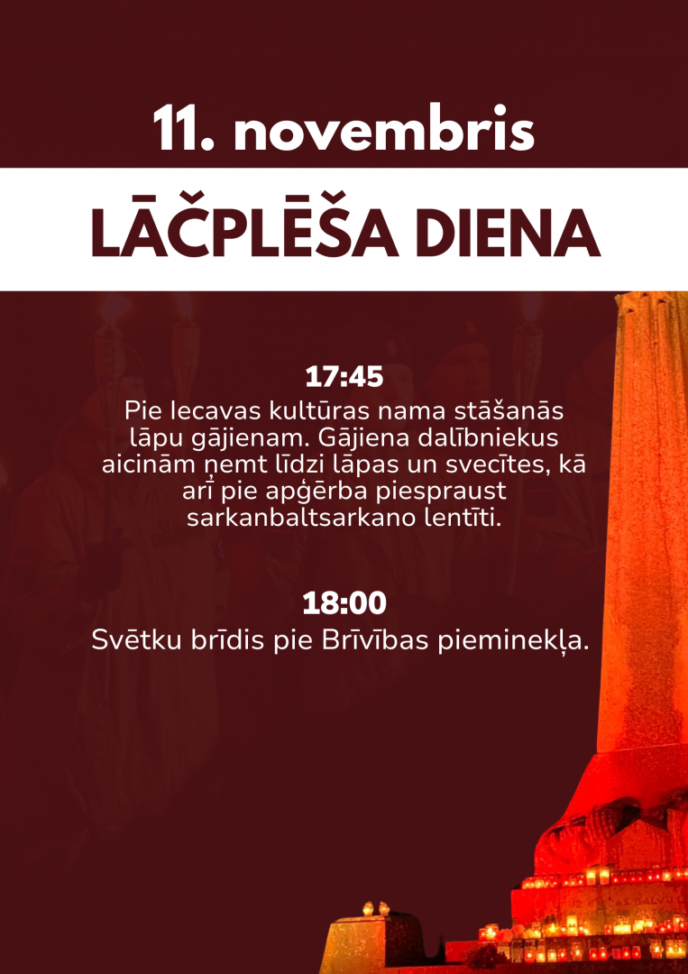 Lāčplēša diena 2024 Iecavā