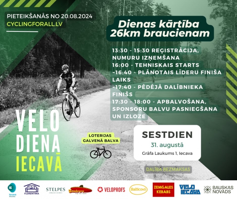 Velo diena 2024 IE 26 km