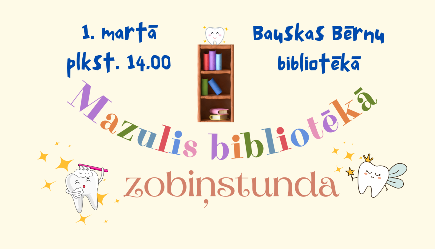 Mazulis bibliotēkā