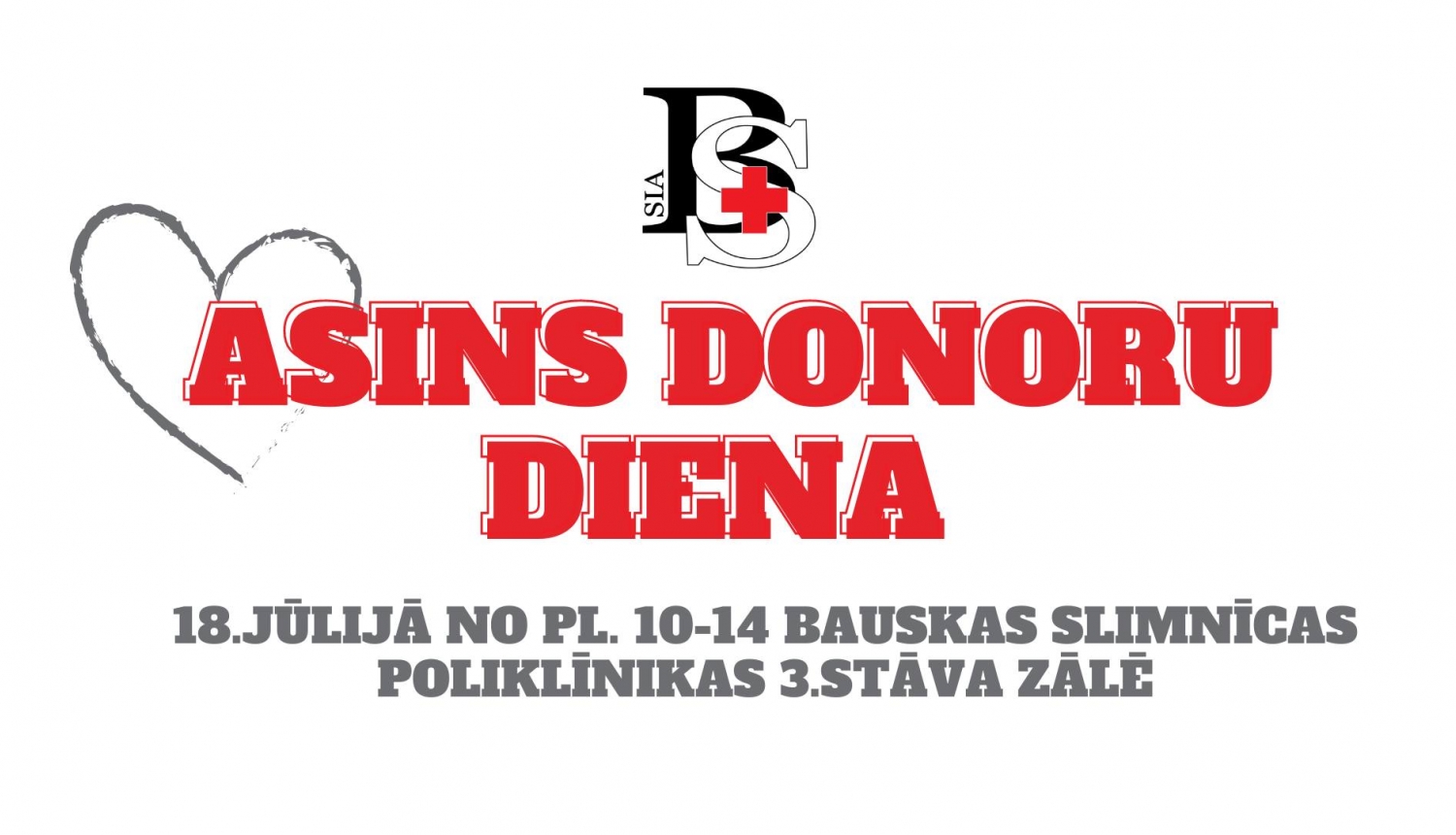 asins donoru diena Bauskas slimnīca