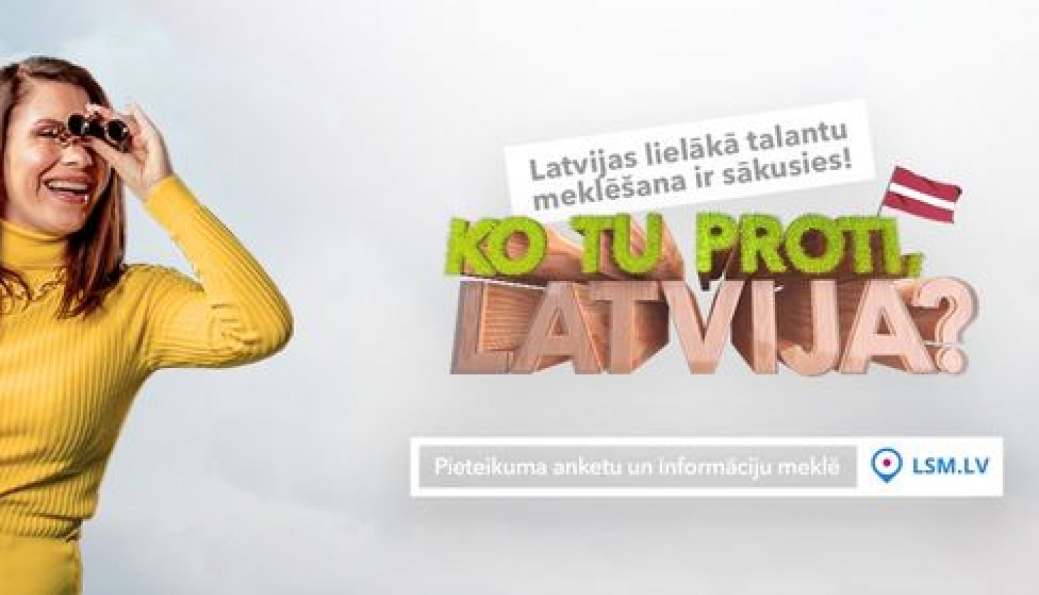 Aicina pieteikties talantu šovam “Ko tu proti, Latvija?”