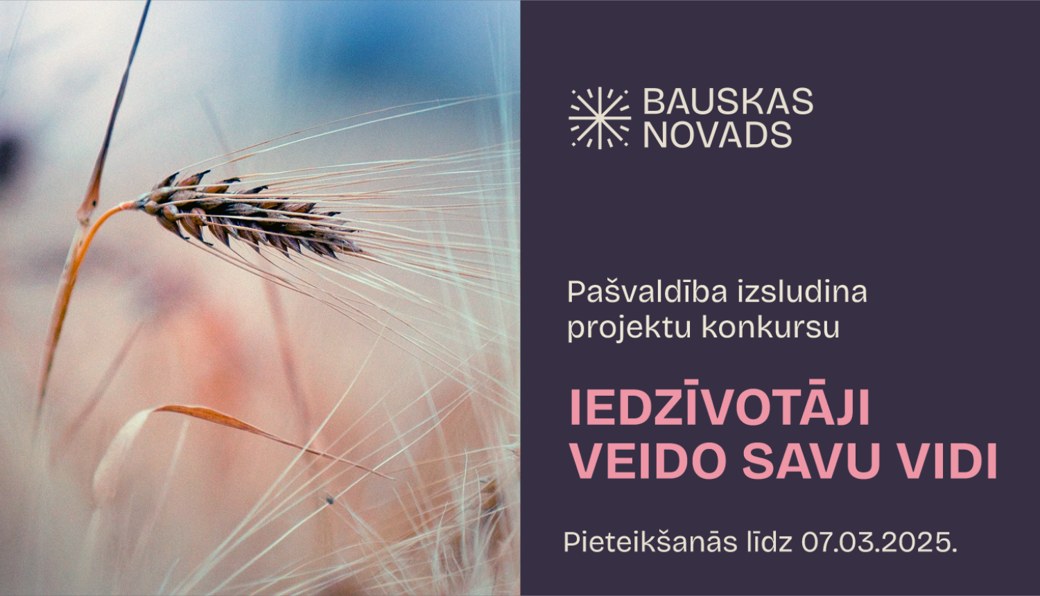 Iedzīvotāji veido savu vidi