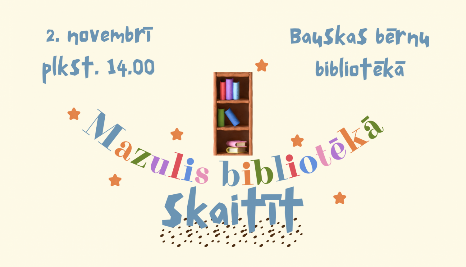 Mazulis bibliotēkā